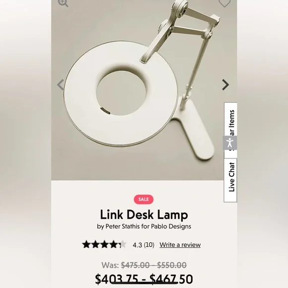 Allsteel Link Pablo LED Lamp - Picture 5 of 9